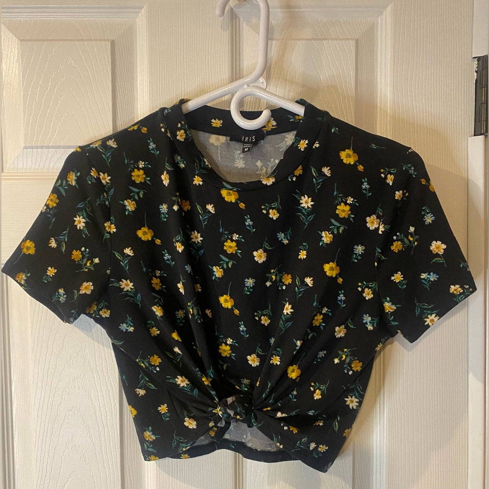 Floral Crop Top